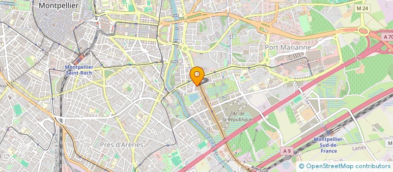 localisation de l'entreprise VIS TA VUE 2 à MONTPELLIER