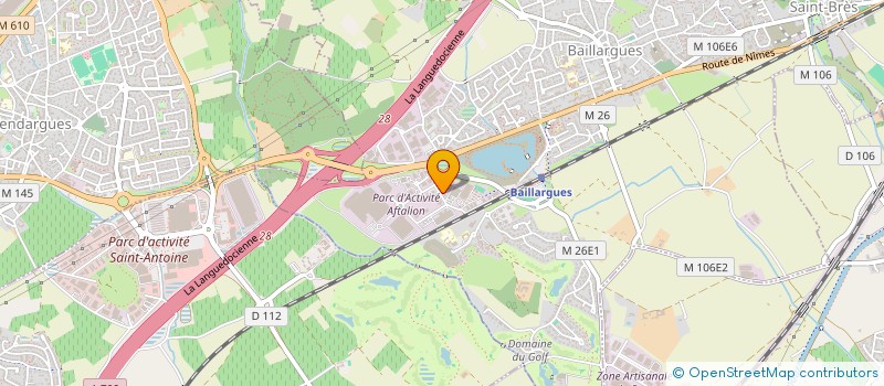 localisation de l'entreprise VIS TA VUE  BAILLARGUES