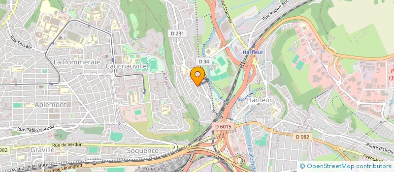 localisation de l'entreprise VIS TES REVES  HARFLEUR