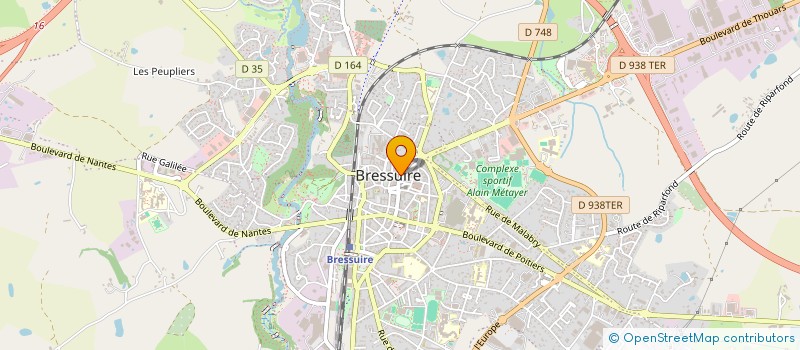 localisation de l'entreprise VIS & VESTA  BRESSUIRE