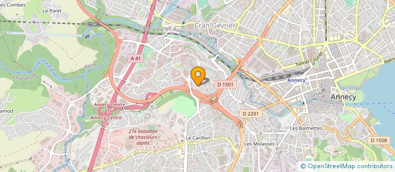 localisation de l'entreprise VISA 74 à LIMOGES