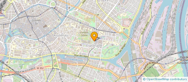 localisation de l'entreprise VISA DE CHINE à STRASBOURG