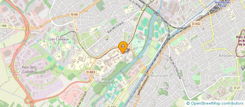 localisation de l'entreprise VISA EXPORT  MULHOUSE