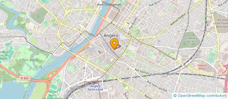 localisation de l'entreprise VISA FORMATION ANGERS à ANGERS