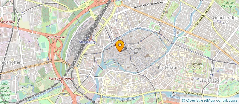 localisation de l'entreprise VISA FORMATION STRASBOURG à STRASBOURG