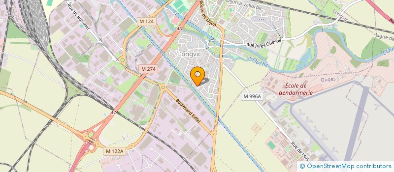 localisation de l'entreprise VISA INTER SERVICES DIJON à LONGVIC