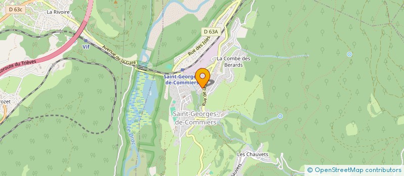 localisation de l'entreprise VISA LOISIRS à SAINT-GEORGES-DE-COMMIERS