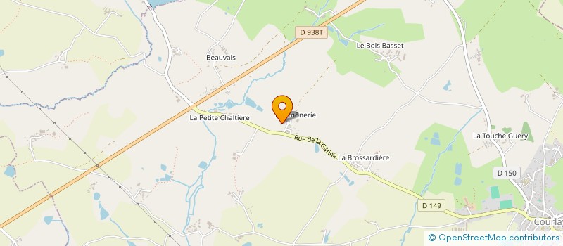 localisation de l'entreprise VISABERI  COURLAY