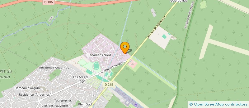 localisation de l'entreprise VISAEC  ANDERNOS-LES-BAINS