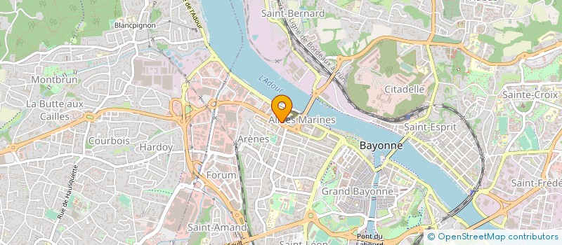 localisation de l'entreprise VISAFORM à BAYONNE