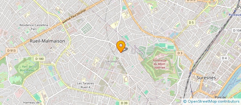localisation de l'entreprise VISAGES à RUEIL-MALMAISON