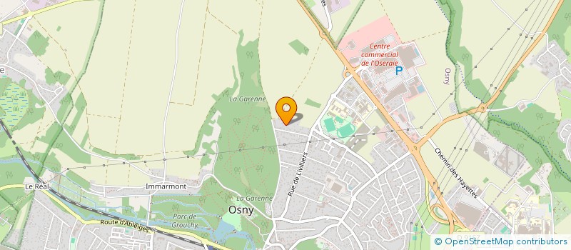 localisation de l'entreprise VISAGES DE JEUNES, 1001 ACTIONS D'UNE GENERATION QUI S'ENGAGE  OSNY