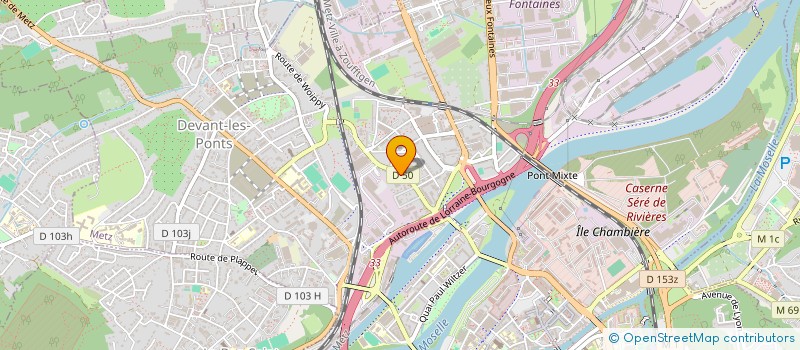 localisation de l'entreprise VISALIANCE GROUPE  METZ