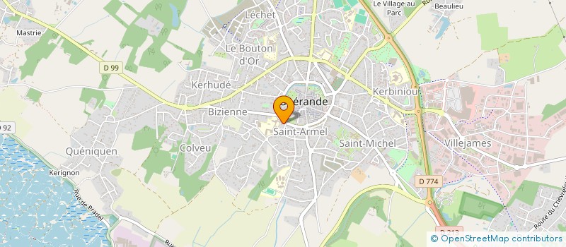 localisation de l'entreprise VISALIX  GUERANDE