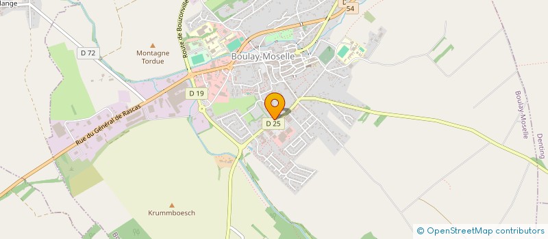 localisation de l'entreprise VISALY à BOULAY-MOSELLE