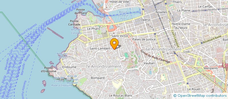 localisation de l'entreprise VISAO GLOBAL  MARSEILLE