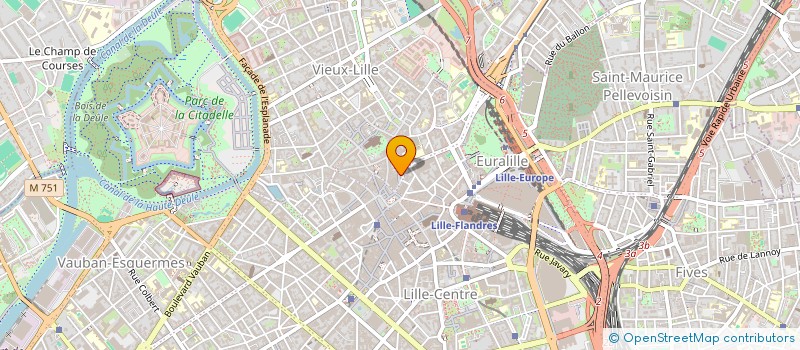 localisation de l'entreprise VISAROSA à LILLE