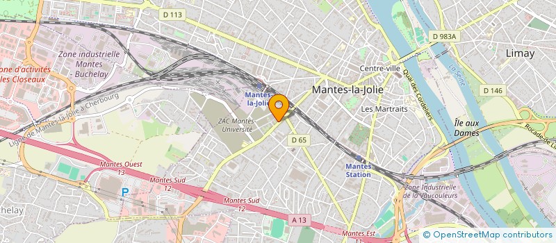 localisation de l'entreprise VISATRIP  MANTES-LA-VILLE