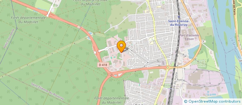 localisation de l'entreprise VISAUDIO  SAINT-ETIENNE-DU-ROUVRAY