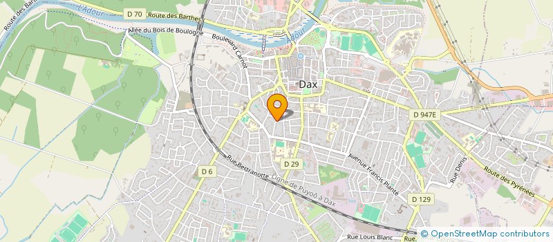 localisation de l'entreprise VISAVI  DAX