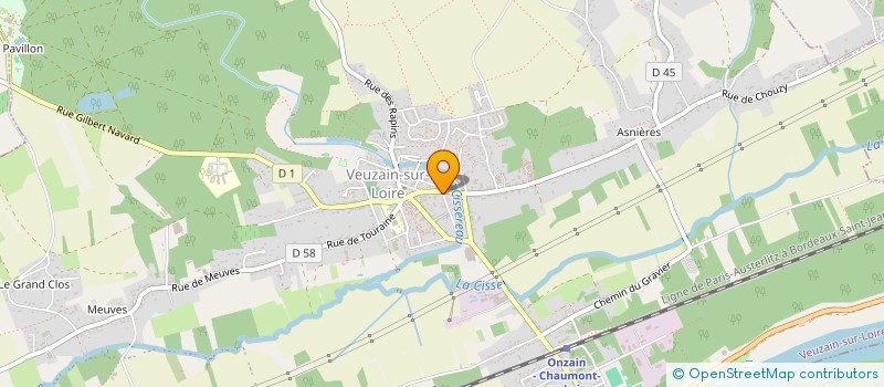 localisation de l'entreprise VISAVU à VEUZAIN-SUR-LOIRE