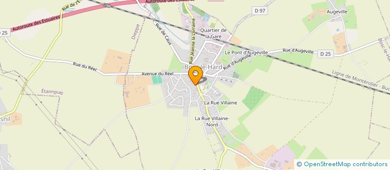 localisation de l'entreprise VISAVUE  BOSC-LE-HARD