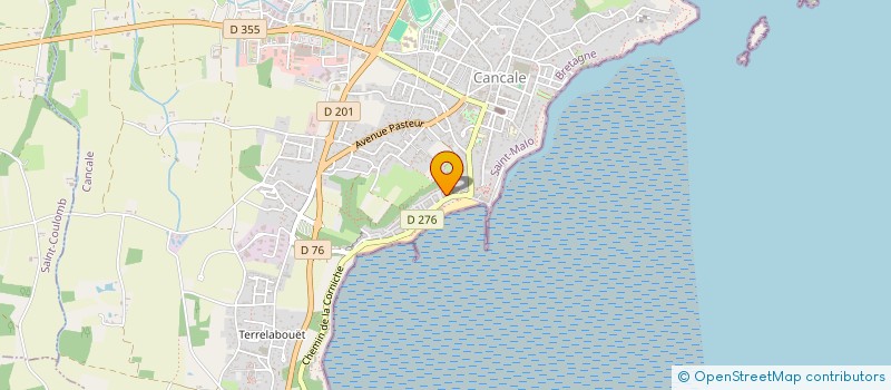 localisation de l'entreprise VISBECQ  CANCALE