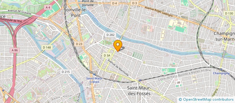 localisation de l'entreprise VISCARDI TRAN à SAINT-MAUR-DES-FOSSES