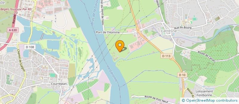 localisation de l'entreprise VISCONTI  LATRESNE