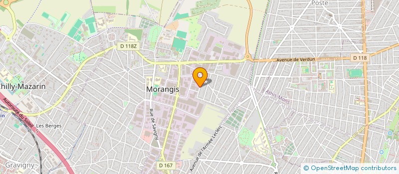 localisation de l'entreprise VISCONTI à MORANGIS