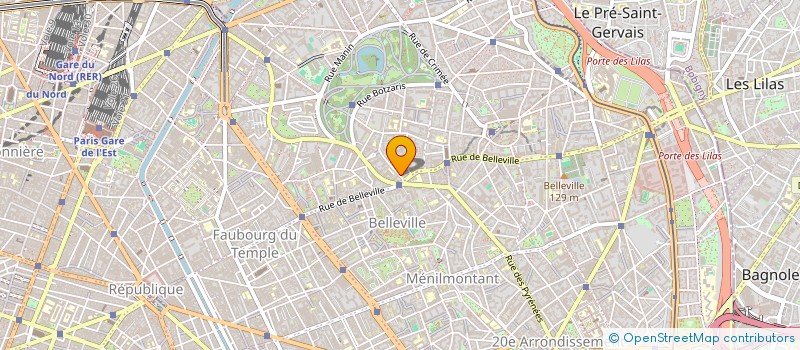 localisation de l'entreprise VISDOMI à PARIS