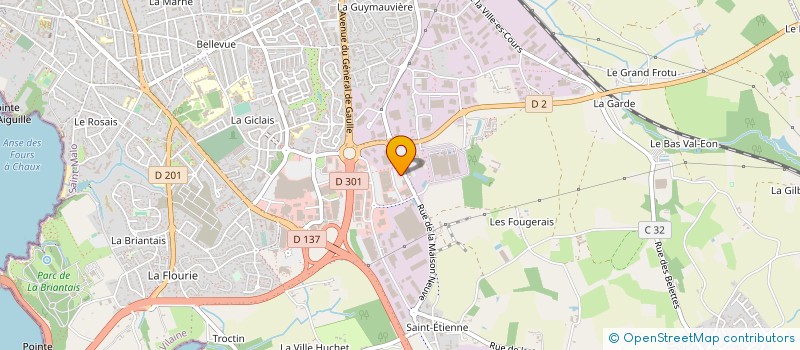 localisation de l'entreprise VISDRAGAGES à SAINT-MALO