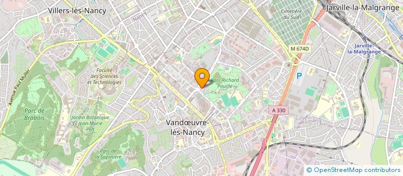 localisation de l'entreprise VISE PRIME à VANDŒUVRE-LES-NANCY