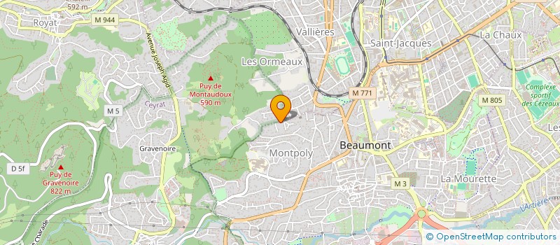 localisation de l'entreprise VISEAR  BEAUMONT