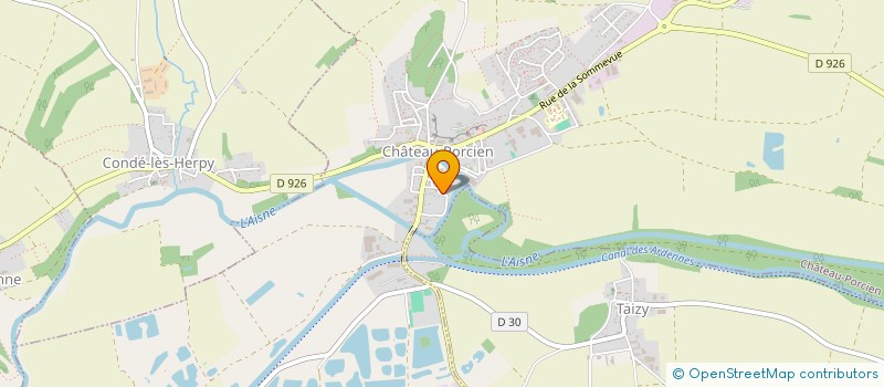 localisation de l'entreprise VISENTIN CHRISTOPHE à CHATEAU-PORCIEN