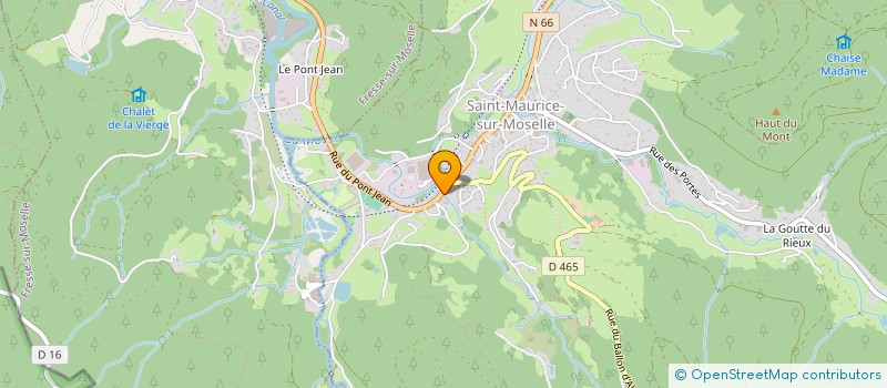 localisation de l'entreprise VISENTINE  SAINT-MAURICE-SUR-MOSELLE