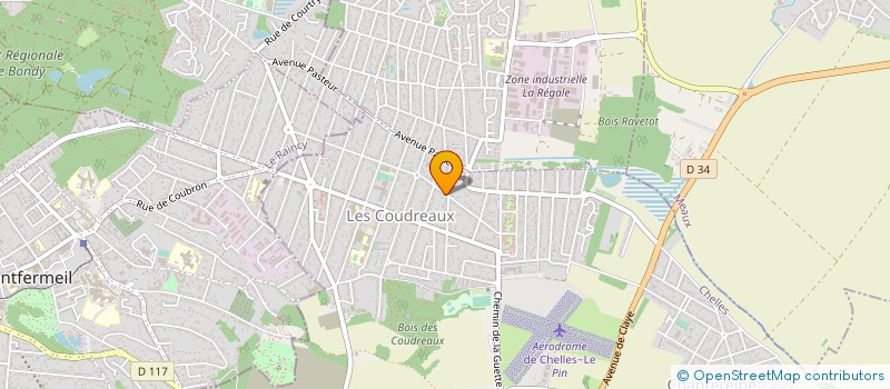 localisation de l'entreprise VISER SERVICES à CHELLES