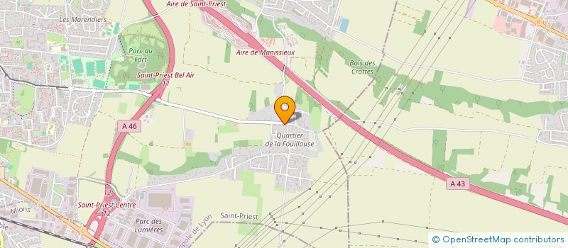 localisation de l'entreprise VISEUM  SAINT-PRIEST