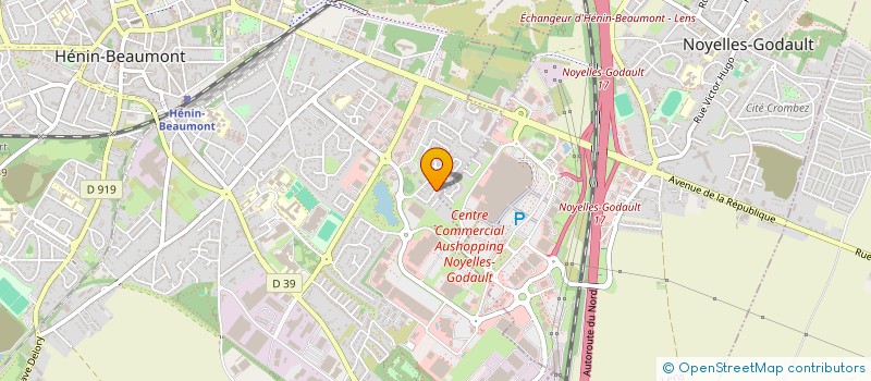 localisation de l'entreprise VISEUX à HENIN-BEAUMONT