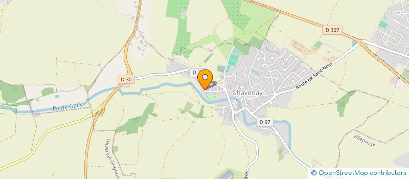 localisation de l'entreprise VISHAY PME FRANCE à CHAVENAY