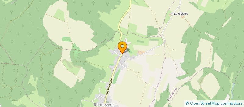 localisation de l'entreprise VISIEDO-CHAPUIS  BONNEVENT-VELLOREILLE