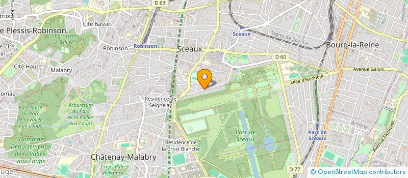 localisation de l'entreprise VISIERE SOLIDAIRE 92 à SCEAUX