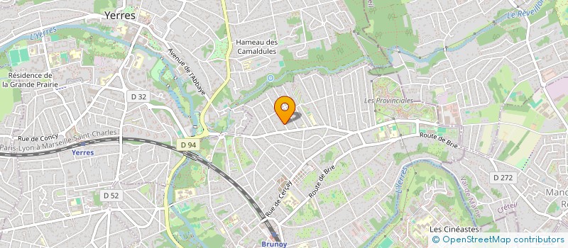 localisation de l'entreprise VISIERE SOLIDAIRE  BRUNOY