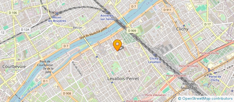localisation de l'entreprise VISIGRAM à LEVALLOIS-PERRET