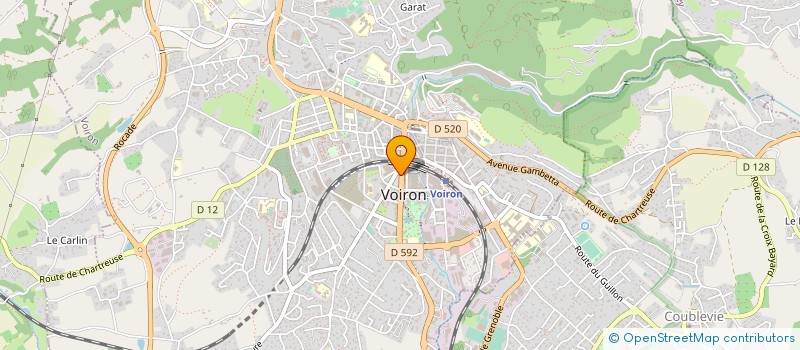 localisation de l'entreprise VISILOC à VOIRON