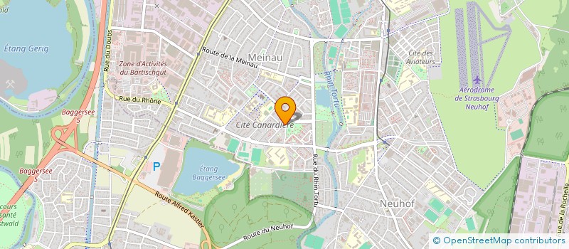 localisation de l'entreprise VISILOC  STRASBOURG