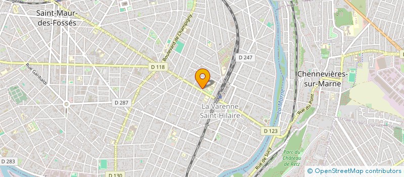 localisation de l'entreprise VISIMAXI  SAINT-MAUR-DES-FOSSES