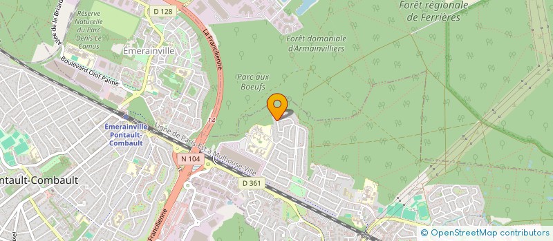 localisation de l'entreprise VISINDEFI  ROISSY-EN-BRIE