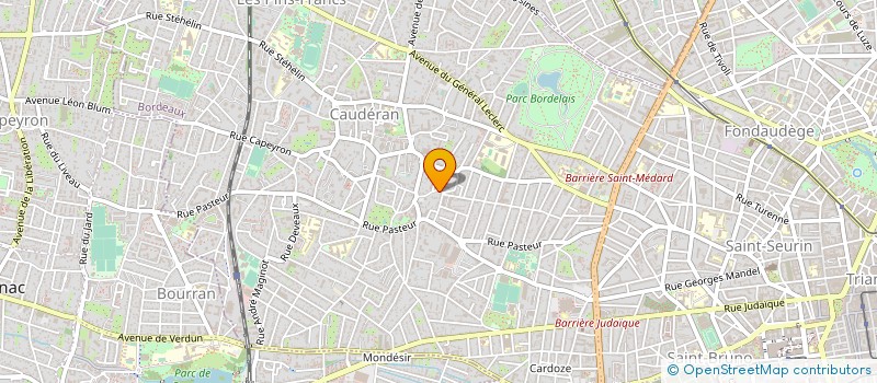 localisation de l'entreprise VISIO COM SARL à BORDEAUX