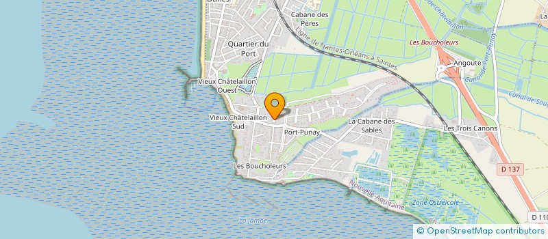 localisation de l'entreprise VISIO CONTROL OUEST à CHATELAILLON-PLAGE